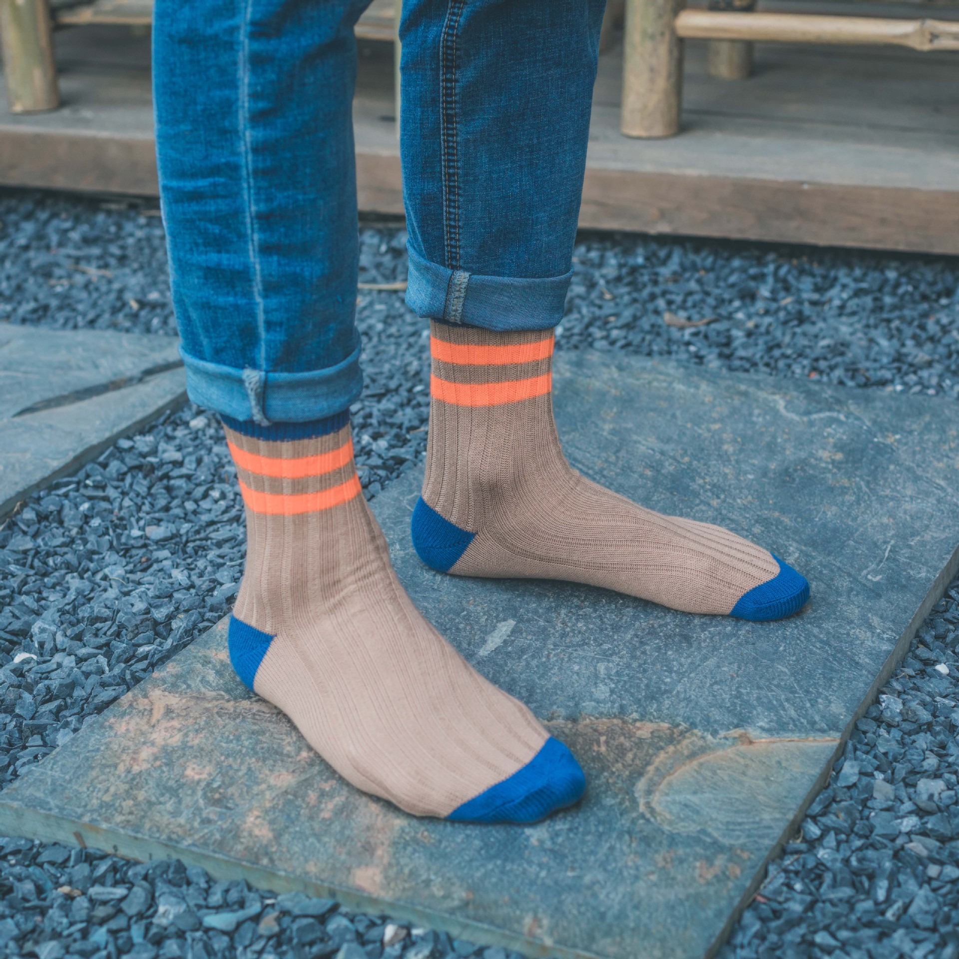 Men's Autumn Winter Retro Ethnic Socks: Thick, Loose Fit Cotton Threads - Image 4