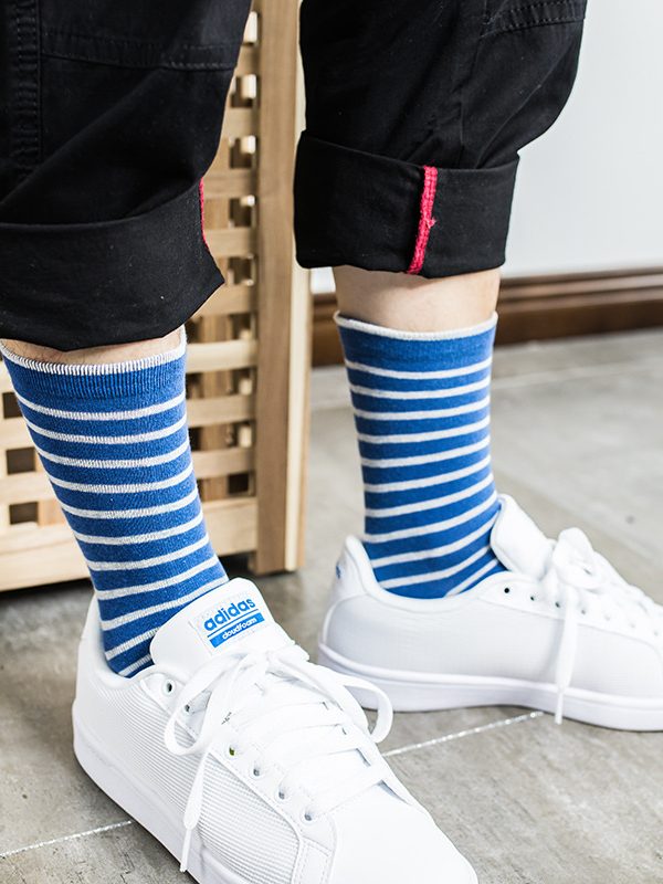 Trendy men's socks  176N autumn and winter New Vintage socks national wind thin cotton casual socks
