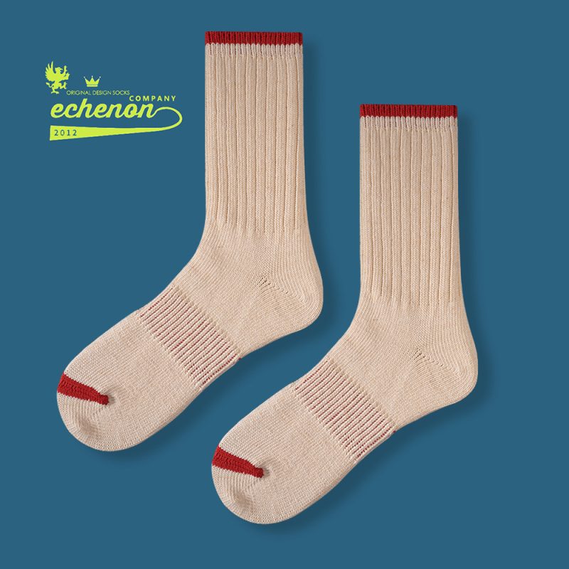 Autumn and Winter Japanese heavy industry 80g + thick combed cotton men's and women's socks fashion brand retro combed cotton sports mid-calf length socks - Image 10