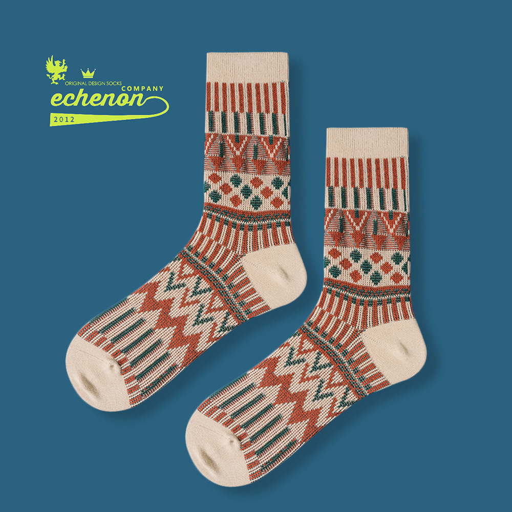 2024 Korean Retro Kids Socks: Combed Cotton Autumn Winter Comfort - Image 8