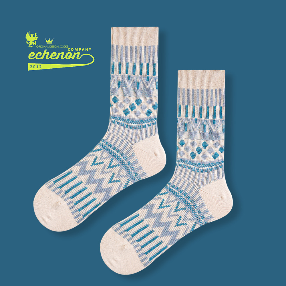 2024 Korean Retro Kids Socks: Combed Cotton Autumn Winter Comfort - Image 16