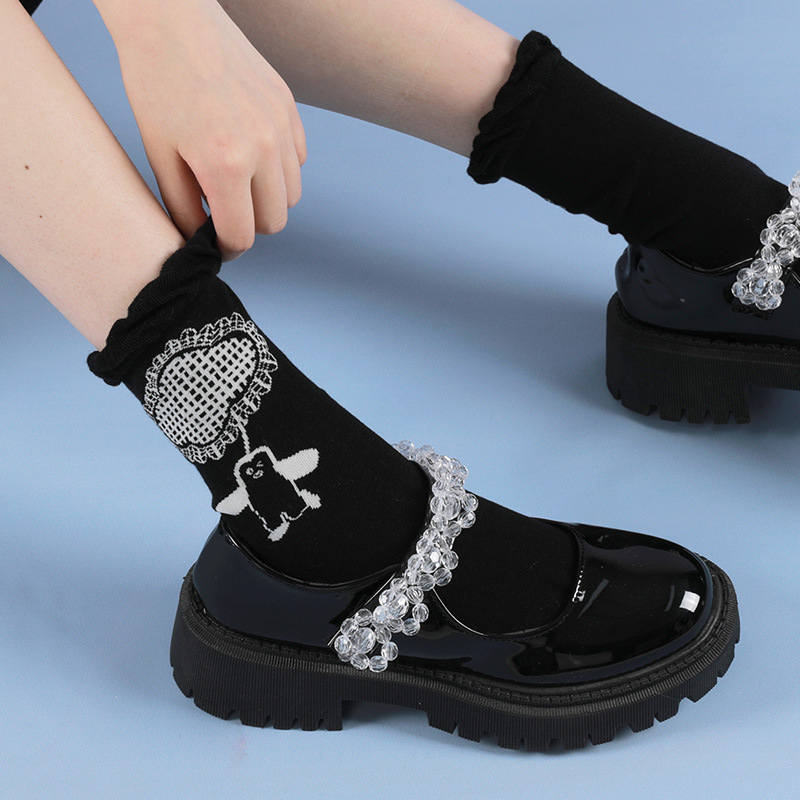 Penguin Socks Women: Cute Winter Mid-Calf Combed Cotton 2025 - Image 2