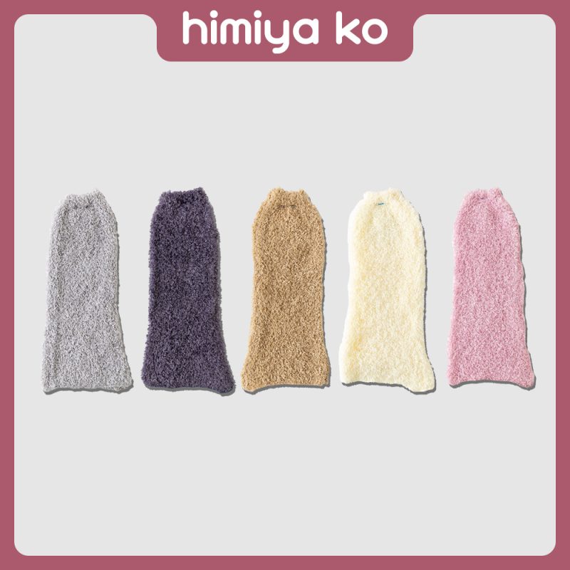 Autumn and Winter New Ice Cream Socks Women's Fashionable All-match Slimming Stacked Socks Leg Cover Japanese Style Fresh JK Mid-size Socks