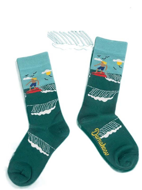 SOCKS autumn and winter illustration cartoon cute personality style European and American men's SOCKS women's cotton SOCKS mid-calf fashion SOCKS SOCKS SOCKS