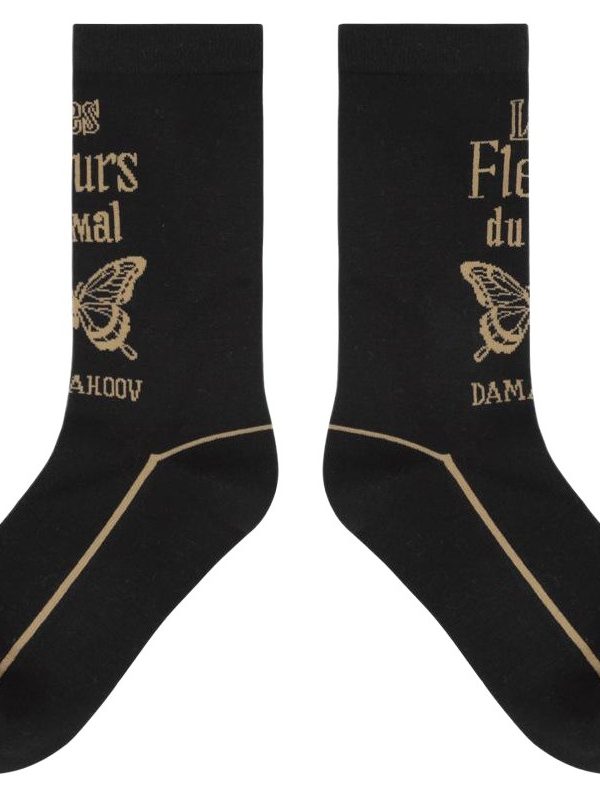 Socks Women's Autumn and Winter Cocoon Breaking Series 2025 Butterfly Fashionable Socks ins Couple Socks Cotton Socks Jacquard Casual Men's Socks