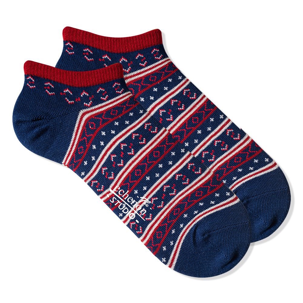 ECENON Men's Japanese Vintage Socks: Thin Summer Casual Cotton Boat Socks - Image 6