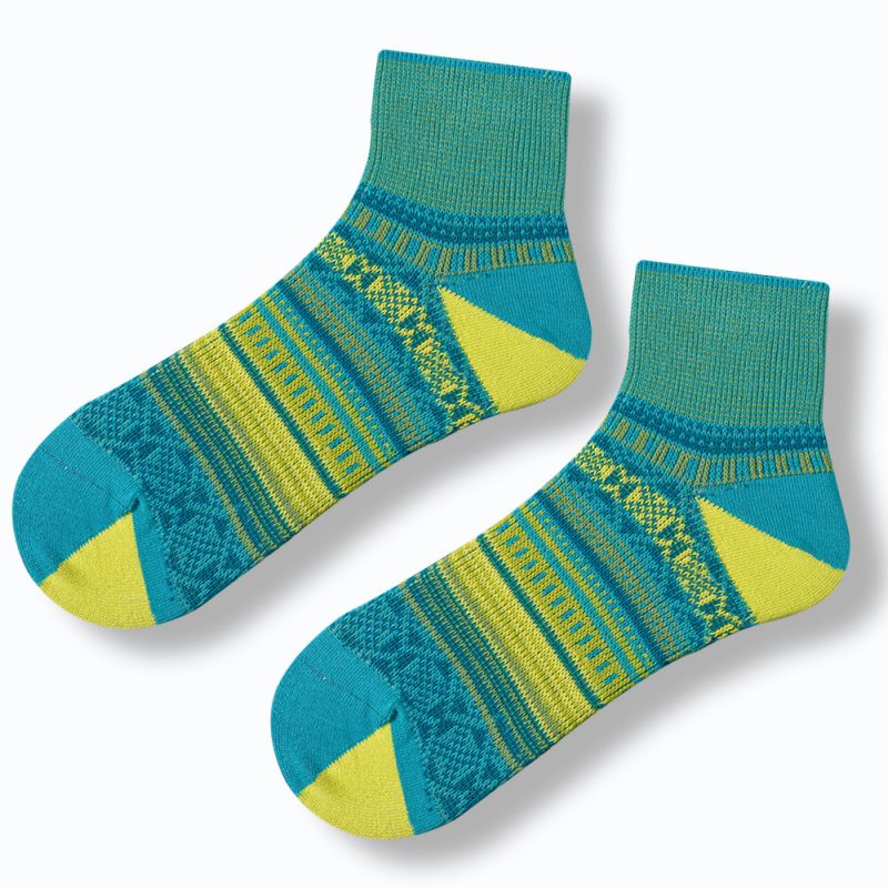 ECHENON South Korea vintage socks men's spring and autumn combed cotton hand-stitched boat socks men's and women's sports socks ins - Image 10