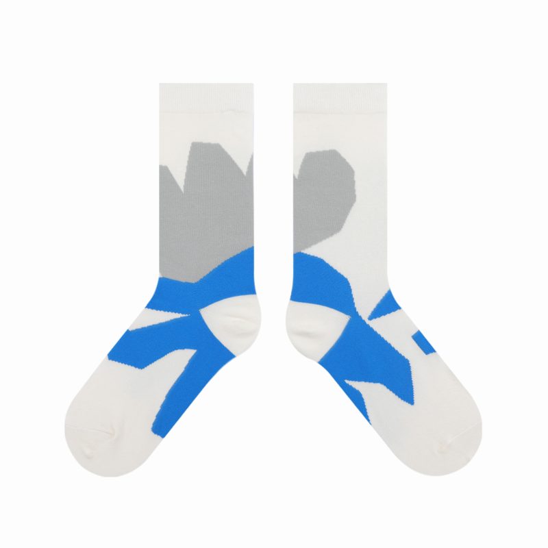 Women's socks spring and summer French simple mid-calf length socks Thelma couple Four Seasons versatile Xinjiang cotton socks in stock wholesale - Image 7