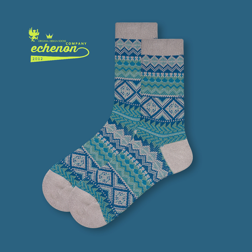 2024 Retro Ethnic Socks: Combed Cotton Sports & Fall Fashion - Image 7