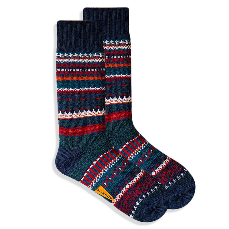 Men's Workwear Socks: Retro Red Wing Style, Combed Cotton, Mid-Calf - Image 10