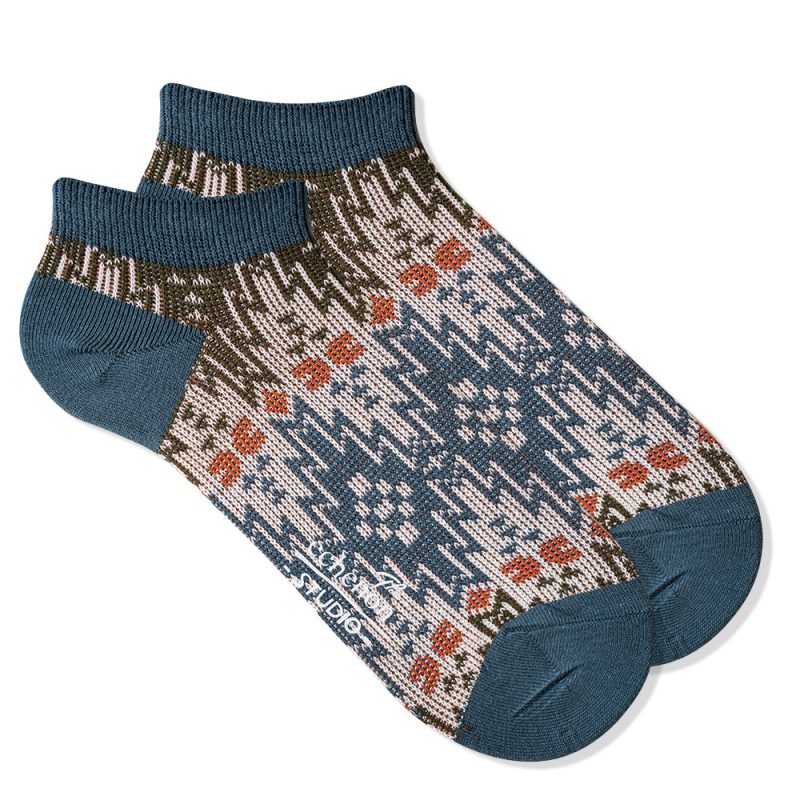 National Trendy Spring and Summer New Korean socks Trendy Brand Men's Shallow Mouth Double Needle Double Path Korean Style Cotton socks Amazon socks - Image 6