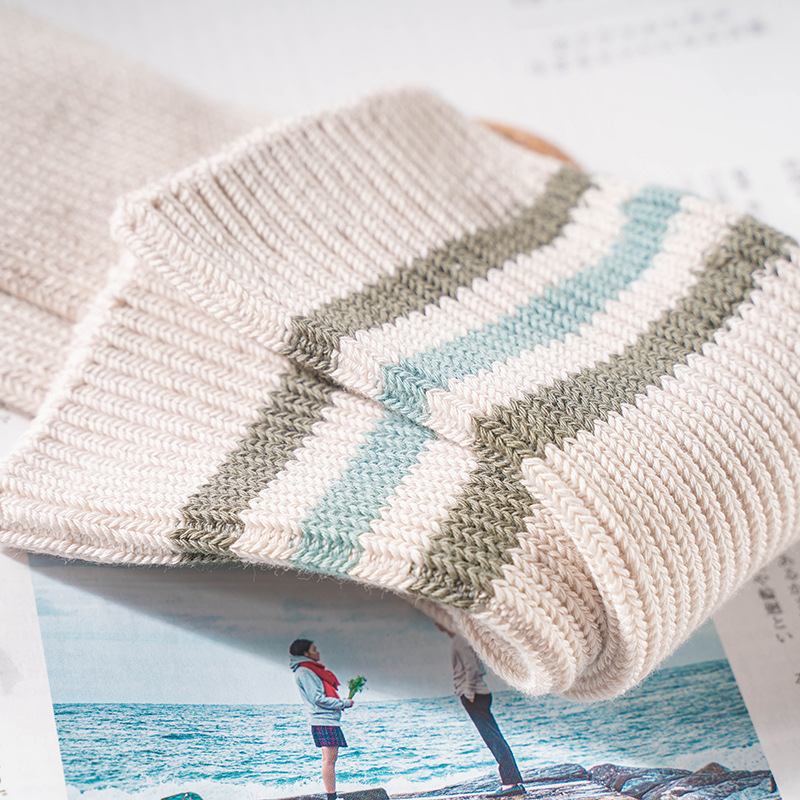 Cityboy Socks: Japanese Striped Combed Cotton Men's Fashion - Image 3