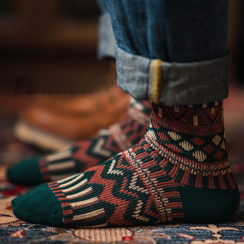 2024 Korean Retro Kids Socks: Combed Cotton Autumn Winter Comfort - Image 2