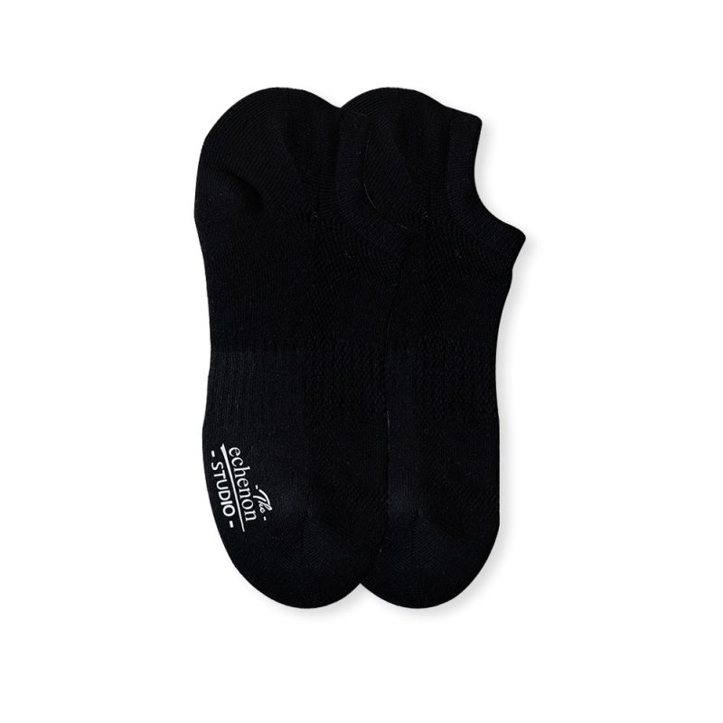 Summer and Autumn Socks Men's Boneless Solid Color Black and White Grey All-Match Short Socks Terry Towel Bottom Thick Sports Cotton Boat Socks - Image 6