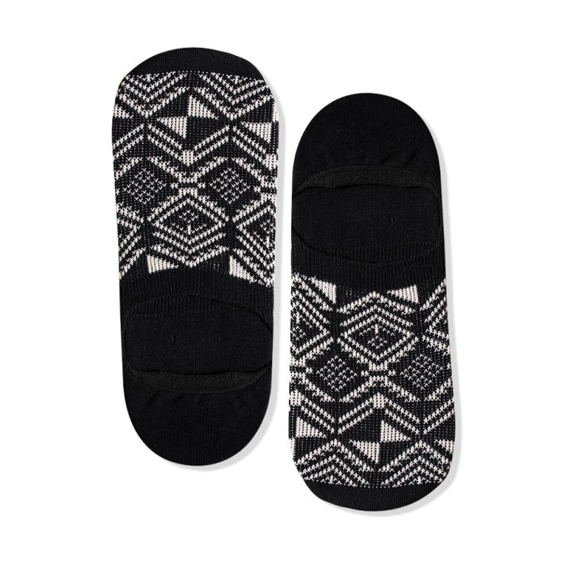 ECHENON spring and summer new socks men's combed cotton 176 needle double needle double way boat Socks Japanese tide socks - Image 7