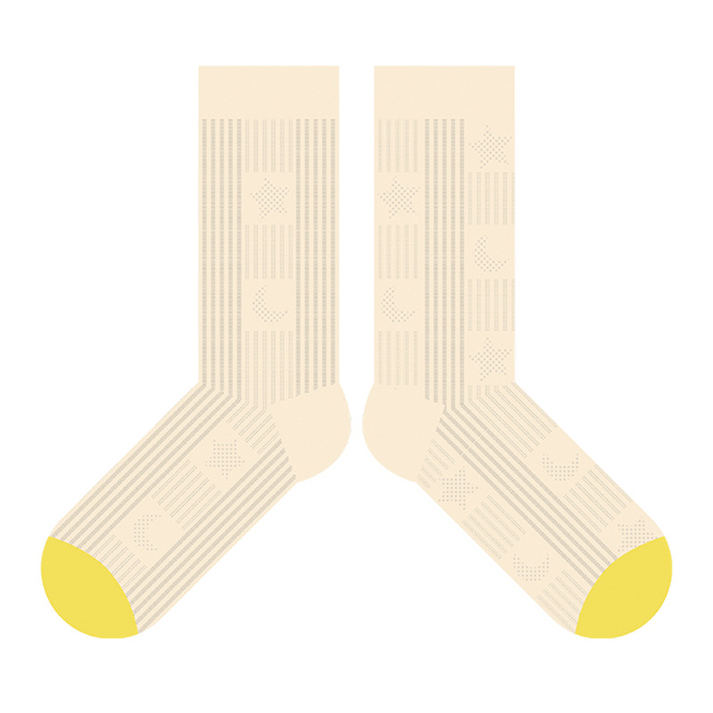 Cute Star Mesh Socks: Women's Summer Breathable Glass Silk Tube Socks - Image 5
