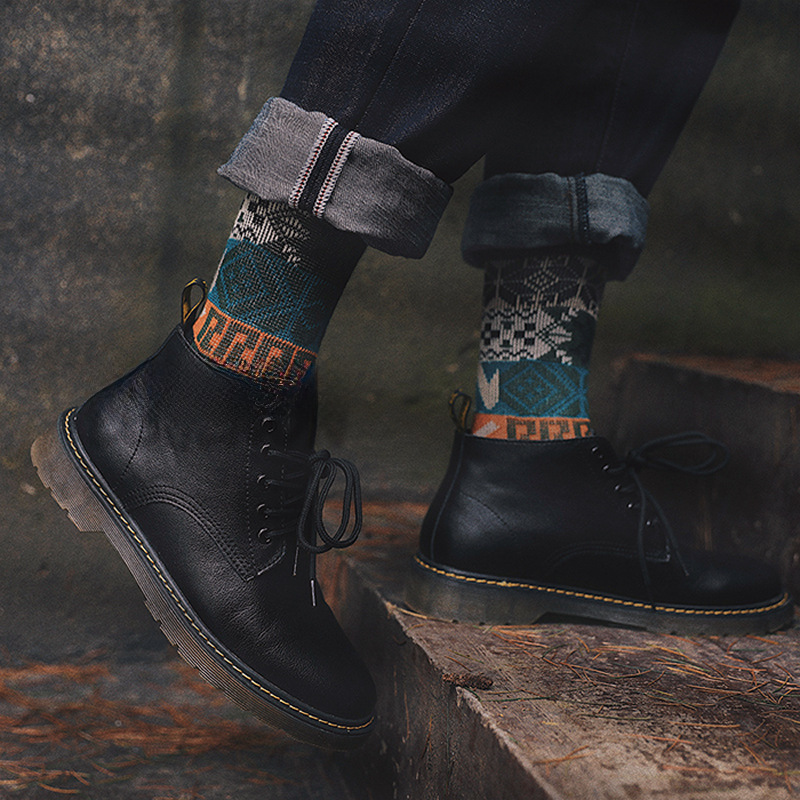 Men's Casual Cotton Socks: Breathable, Comfortable Sports & Leisure - Image 3