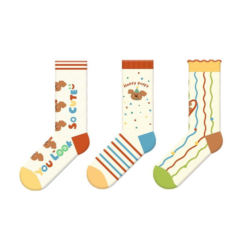 2025 Summer Kids Socks: Cute Cartoon Mesh Cotton Socks for Girls - Image 5