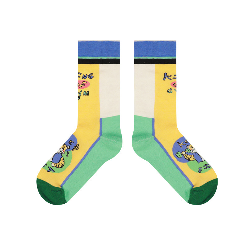 Himiya ko Women's Socks 2022 Original Cute Favorite Garden Series Mid-tube Cotton Socks All-match Personalized Four-season Socks - Image 11