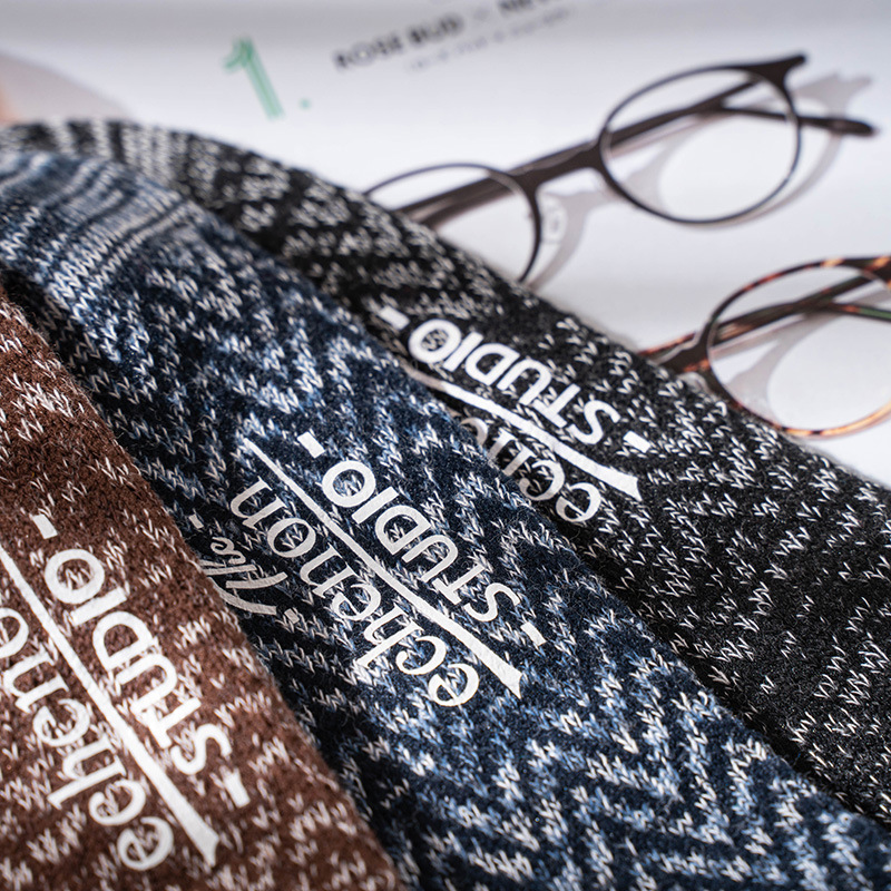 Men's Retro Ethnic Socks: Trendy Cotton Boat Socks for Spring & Autumn - Image 3