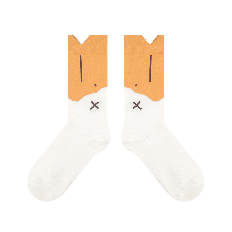 Duck Socks: 2025 Autumn Women's Cute Xinjiang Cotton Mid-Tube Socks - Image 7