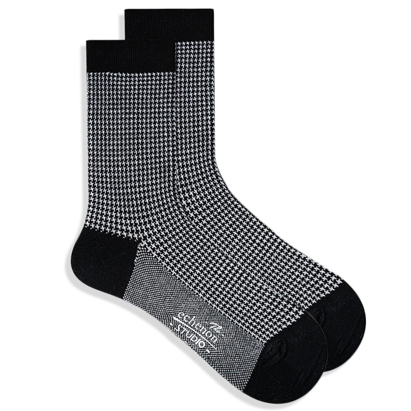 ECENON Men's Mercerized Cotton Business Socks - Premium Mid-Calf Dress Socks - Image 7