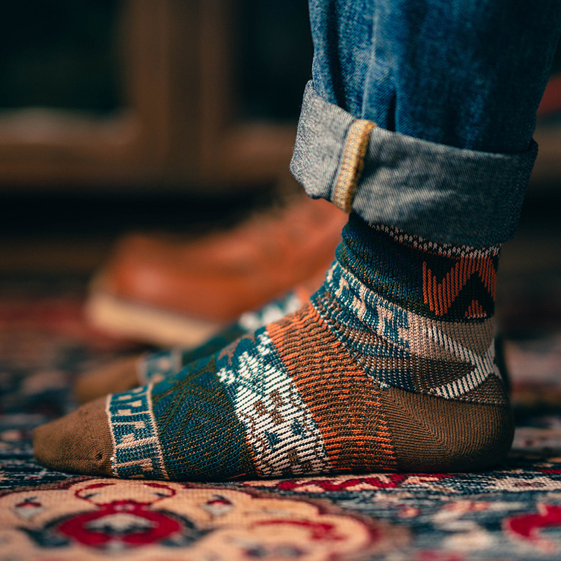 Men's Casual Cotton Socks: Breathable, Comfortable Sports & Leisure - Image 2