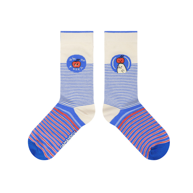 Himiya ko Women's Socks 2022 Original Cute Favorite Garden Series Mid-tube Cotton Socks All-match Personalized Four-season Socks - Image 8