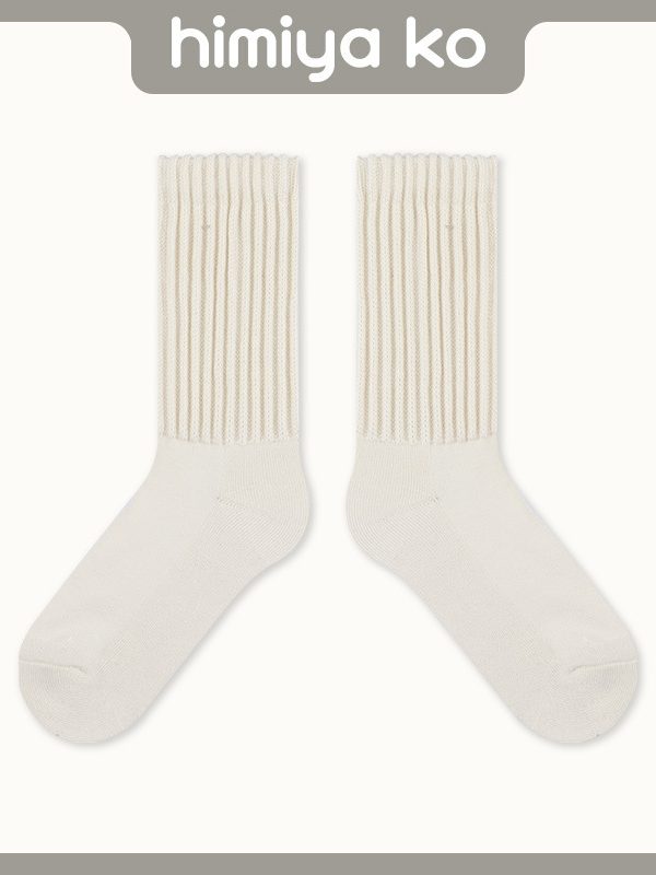 Himiya ko Men's Long Tube Cotton Thick Line Socks Japanese Style yu Wenle Same Style Stenproof Sports Couple Outdoor Socks