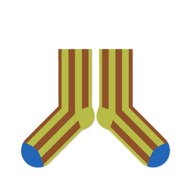 Colorful Striped Socks: Trendy Maillard Cotton Socks for Women - Image 10