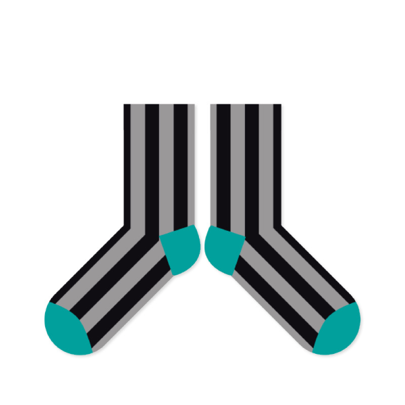 Colorful Striped Socks: Trendy Maillard Cotton Socks for Women - Image 9