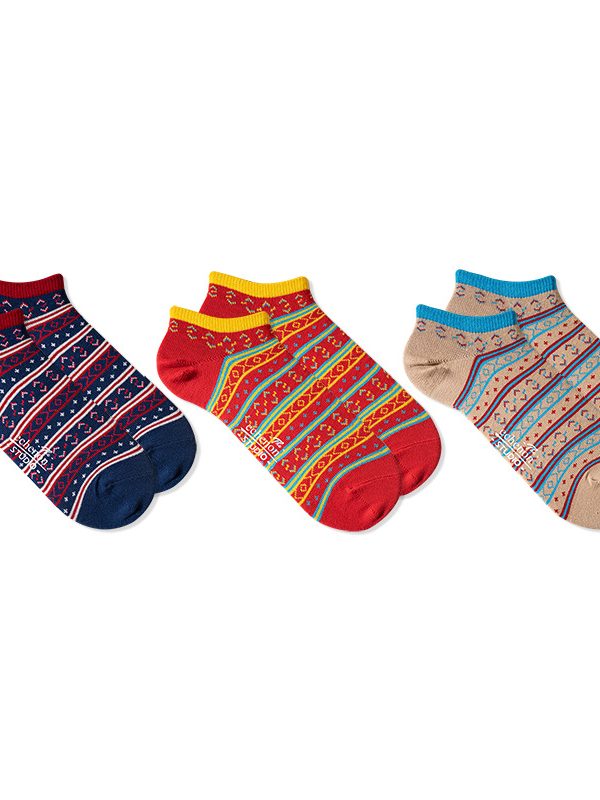 ECHENON socks men's Japanese vintage ethnic style thin summer short tube boat socks fashion manufacturers  casual cotton socks