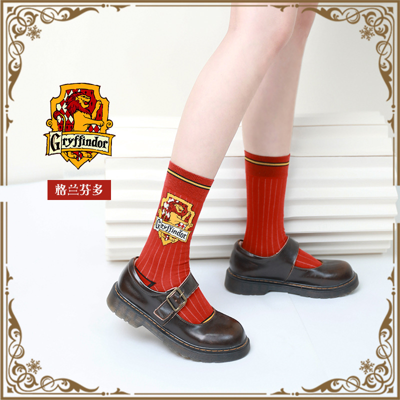 Harry Potter Socks: 2025 Summer Thin Cartoon Cotton Socks for Men & Women - Image 2