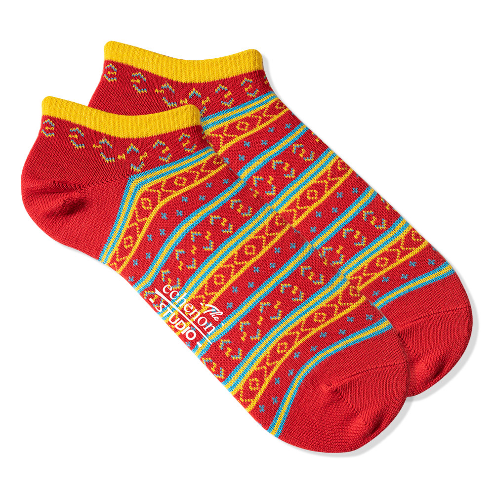 ECENON Men's Japanese Vintage Socks: Thin Summer Casual Cotton Boat Socks - Image 5