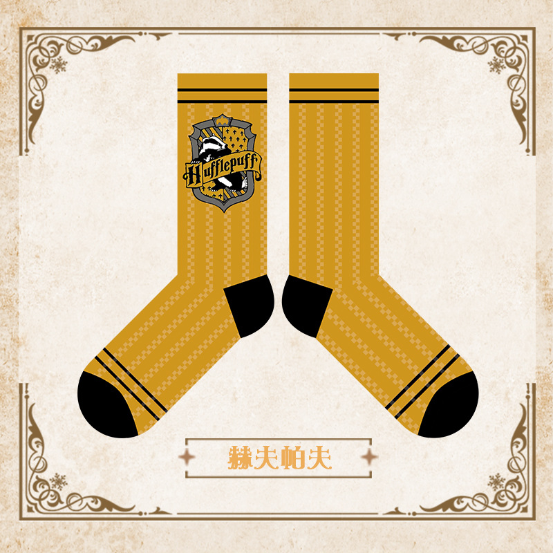 Harry Potter Socks: 2025 Summer Thin Cartoon Cotton Socks for Men & Women - Image 9