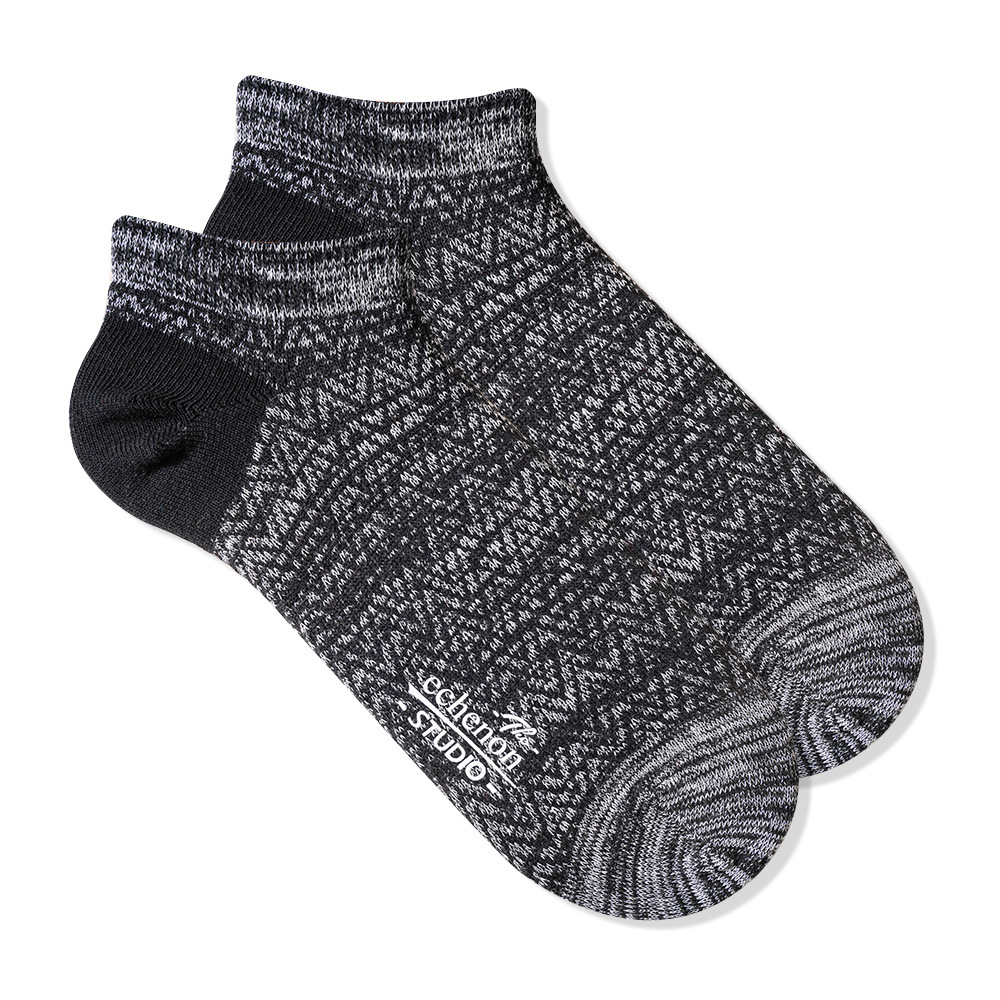 Men's Retro Ethnic Socks: Trendy Cotton Boat Socks for Spring & Autumn - Image 6