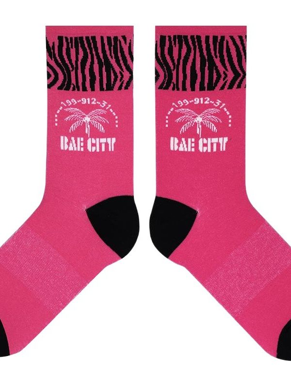 Socks Women's Summer Cotton Socks Fashionable Street Products Steam Wave Series Mid-tube Socks Illustration Original Couple Socks Men's Socks