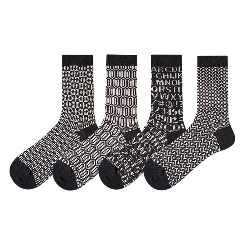 Kids' Combed Cotton Socks: ECHENON Autumn Winter Trendy Sports Socks