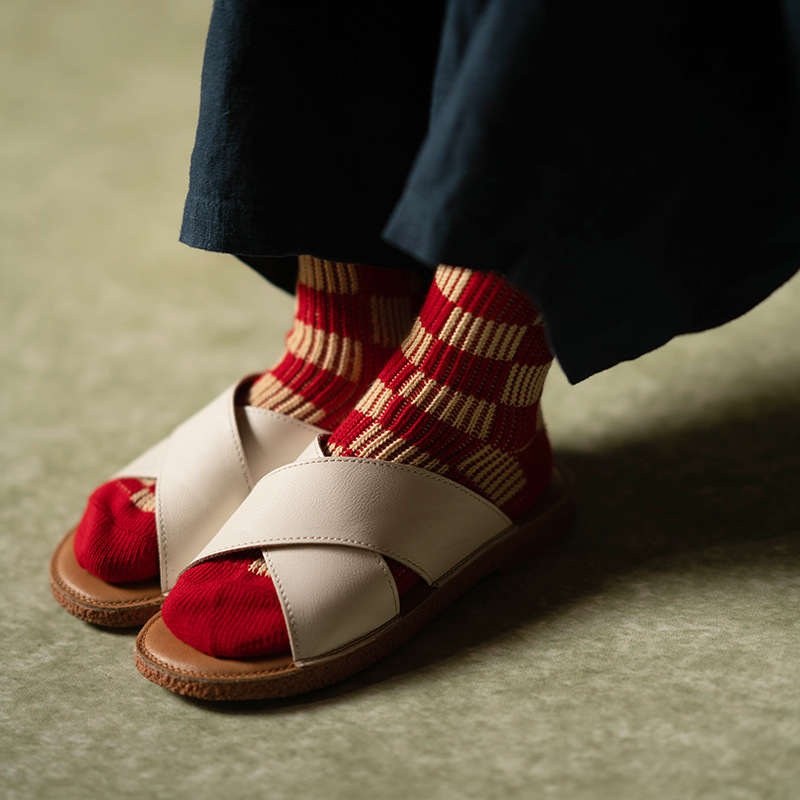 Thick Knit Winter Socks: 2024 Double Layer Mid-Tube for Men & Women - Image 2