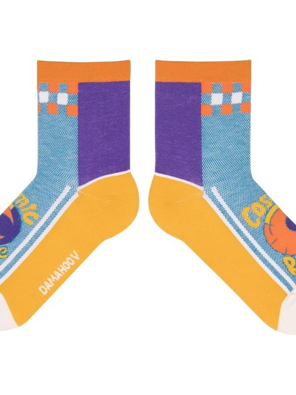 Socks Women 2025 Spring and Summer New Cosmic Romantic Mesh Short Socks Breathable Couple Socks Women's Socks