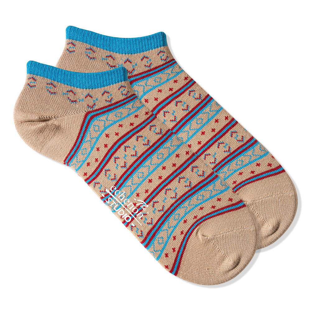 ECENON Men's Japanese Vintage Socks: Thin Summer Casual Cotton Boat Socks - Image 7