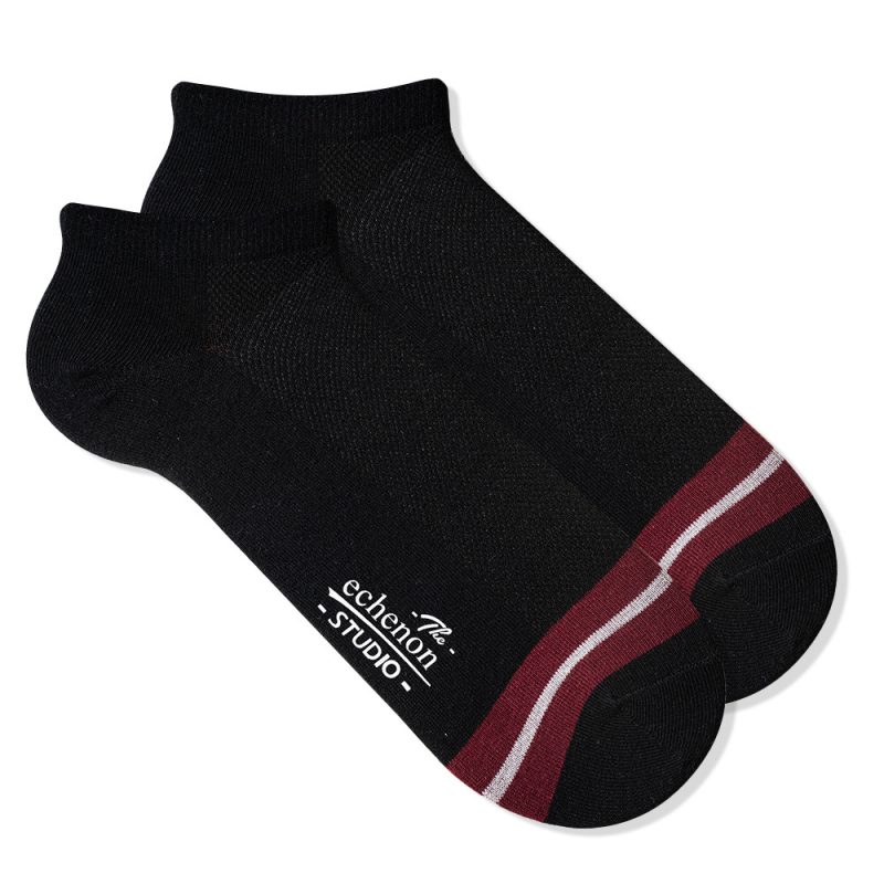 Trendy men's socks  176N cotton thread retro socks National Wind shallow mouth boat Socks mesh thin - Image 8
