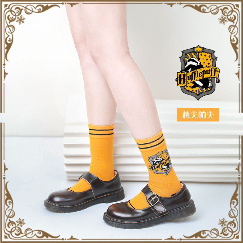 Harry Potter Socks: 2025 Summer Thin Cartoon Cotton Socks for Men & Women - Image 4