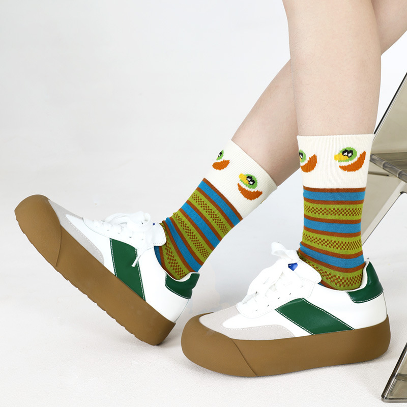 Cute Duck Socks - Women's Cartoon Mid-Calf Fashion Socks - Image 3