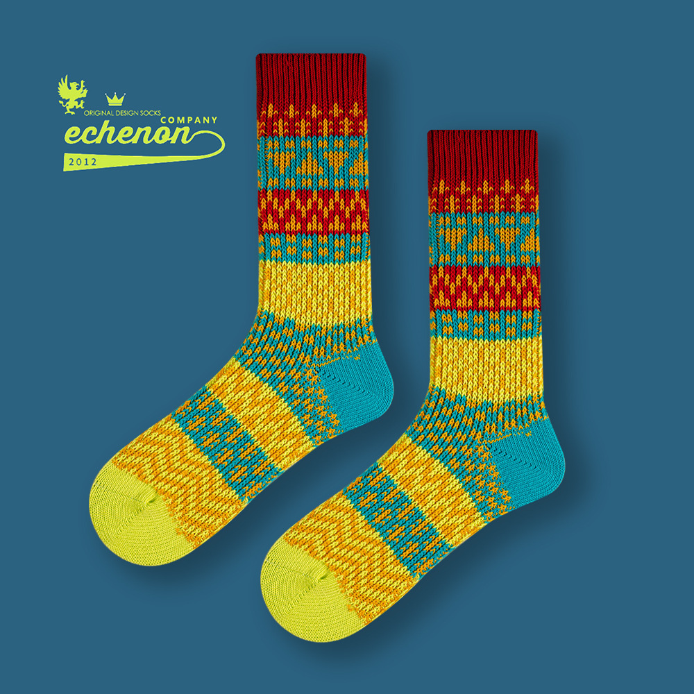 Ami Kaji Men's Thick Knit Winter Socks: Warm & Trendy - Image 6