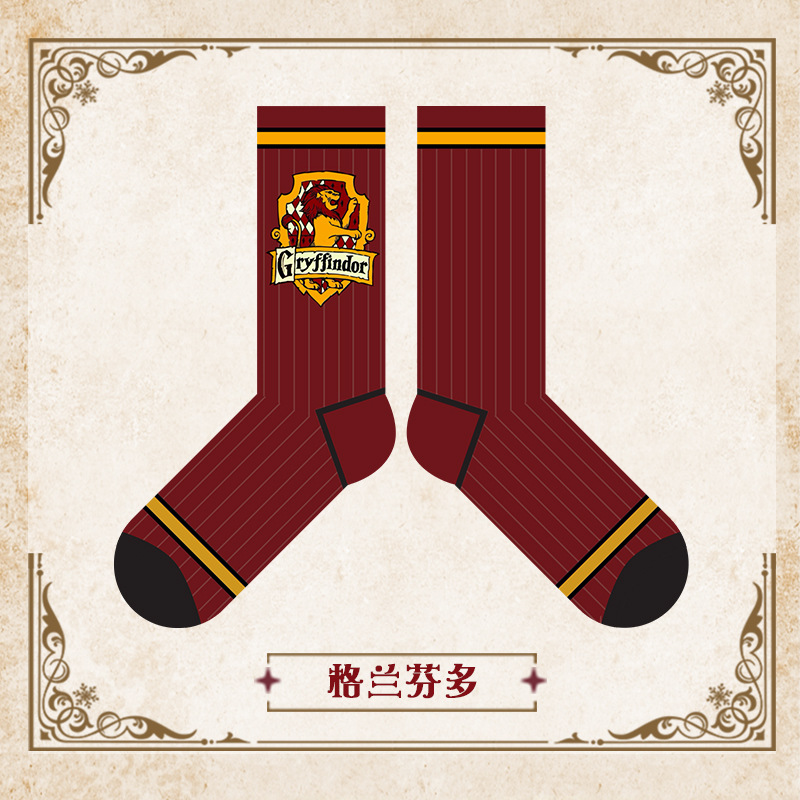 Harry Potter Socks: 2025 Summer Thin Cartoon Cotton Socks for Men & Women - Image 6