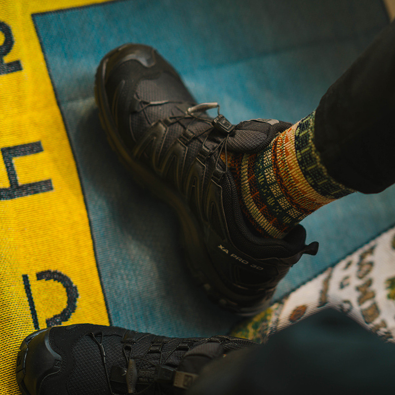 Men's Retro Socks: Combed Cotton Mid-Calf Vintage Style - Image 4