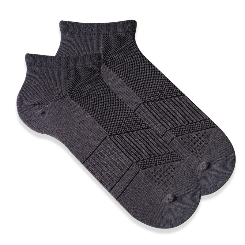 ECHENON boneless socks men's spring and summer thin breathable solid color sports socks men's casual boat Socks - Image 12