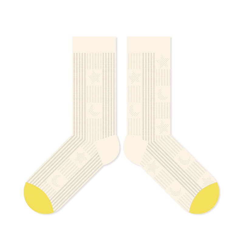 Cute Star Mesh Socks: Women's Summer Breathable Glass Silk Tube Socks - Image 6
