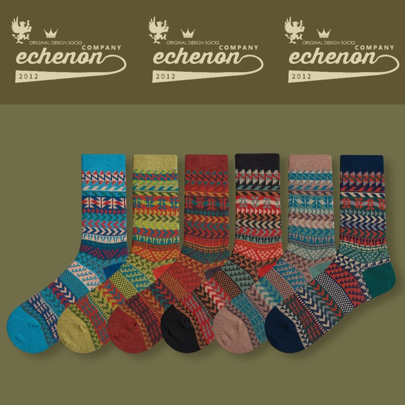 2024 new ethnic style autumn and winter  fashion brand men's and women's socks combed cotton boneless retro fashion lovers socks - Image 4